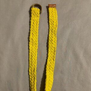 Polo Ralph Lauren Yellow Braided Belt Boys Size XS